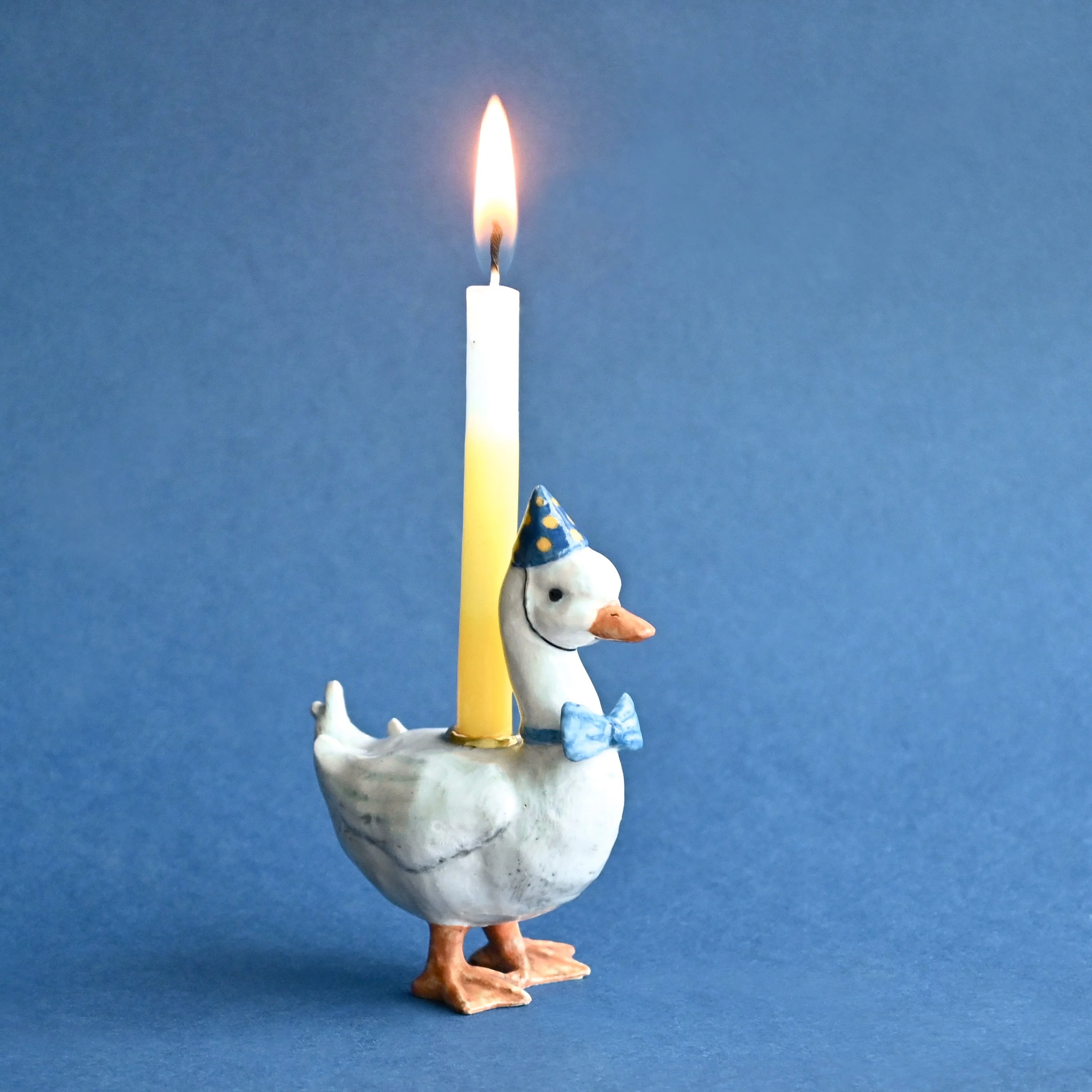Camp Hollow Blue Goose Cake Topper