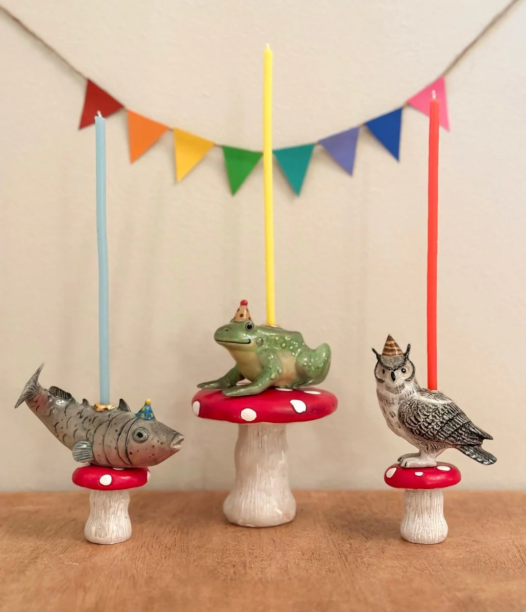 Camp Hollow Wise Owl Cake Topper - Image 4