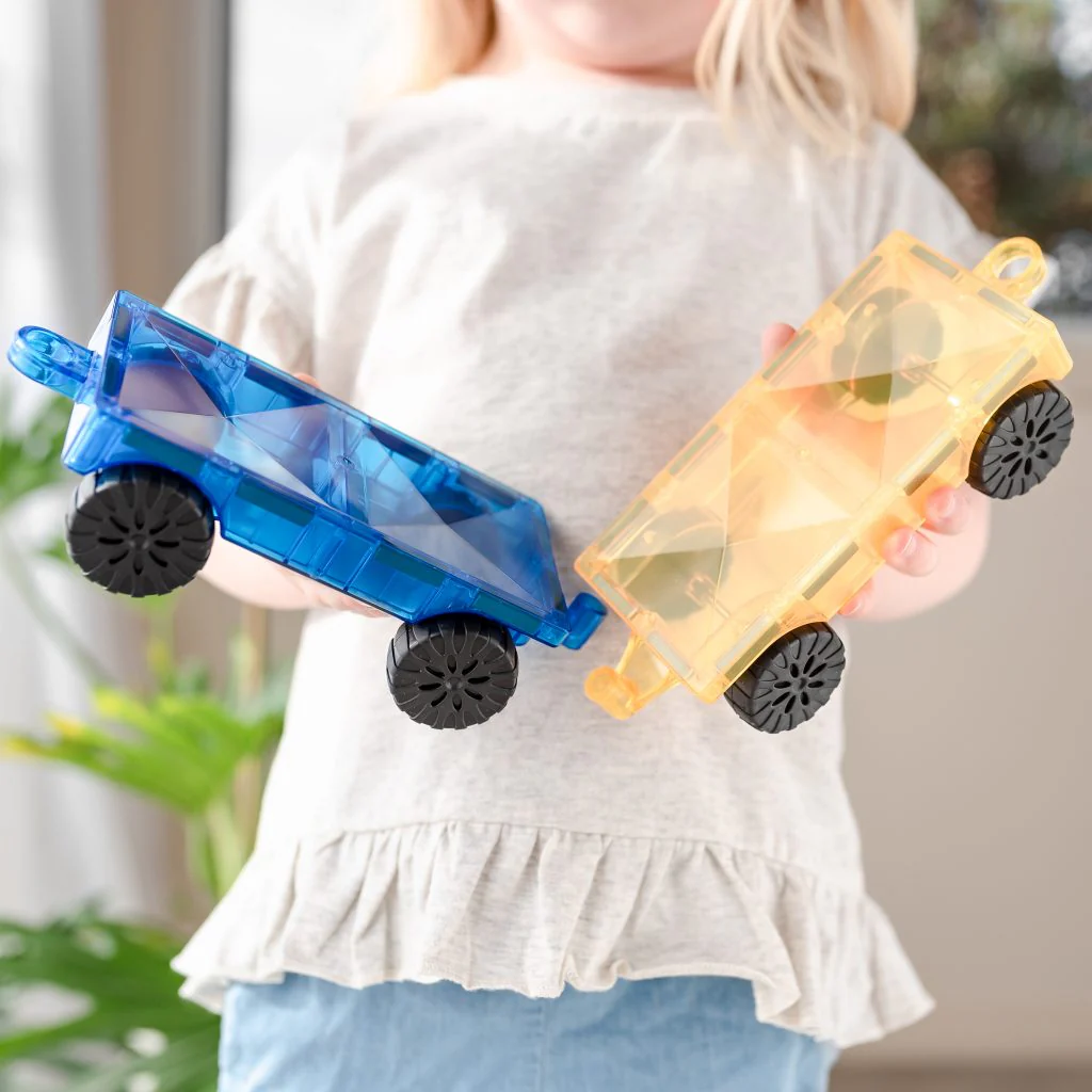 Connetix Magnetic Tiles | 2 Piece Motion Pack