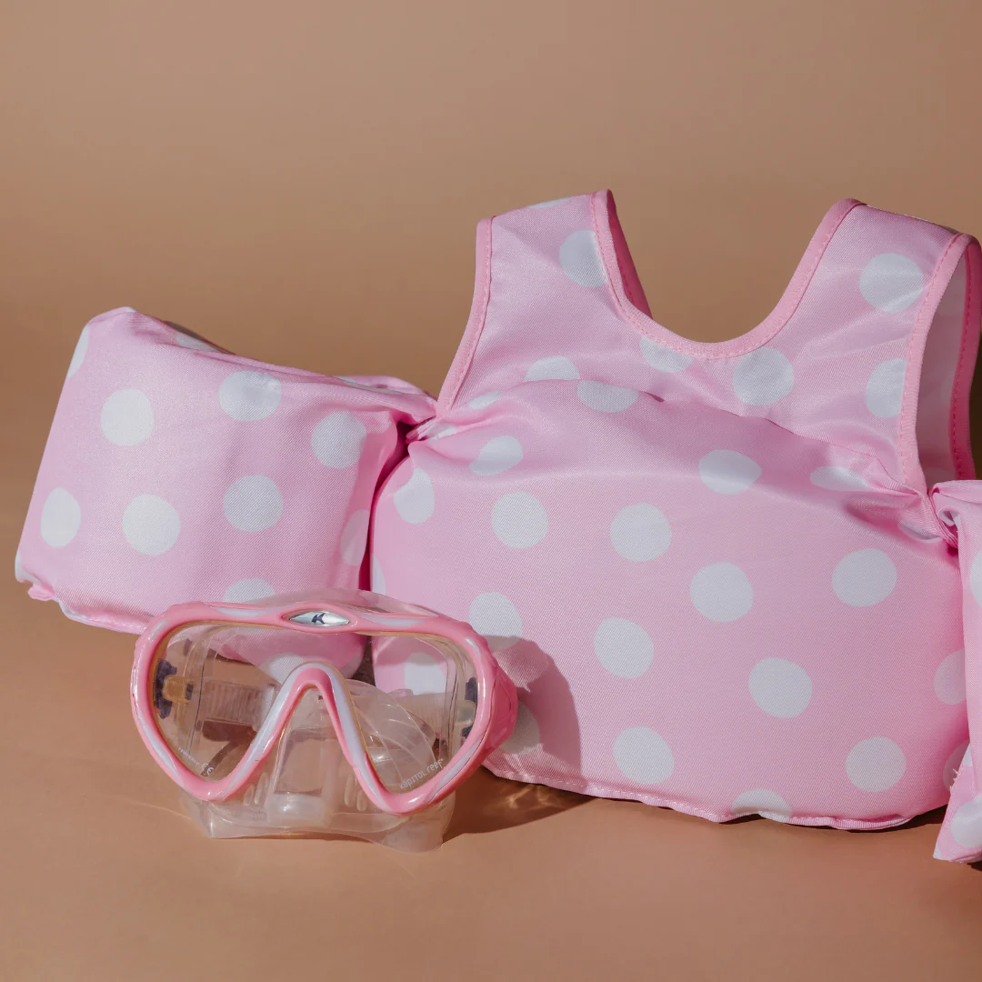 Dripfloats Pink Dot Kids Float - Image 2