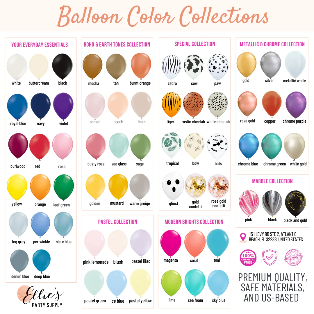 Ellie's Party Supply Giant Pastel Latex Balloons – 36" - Image 7