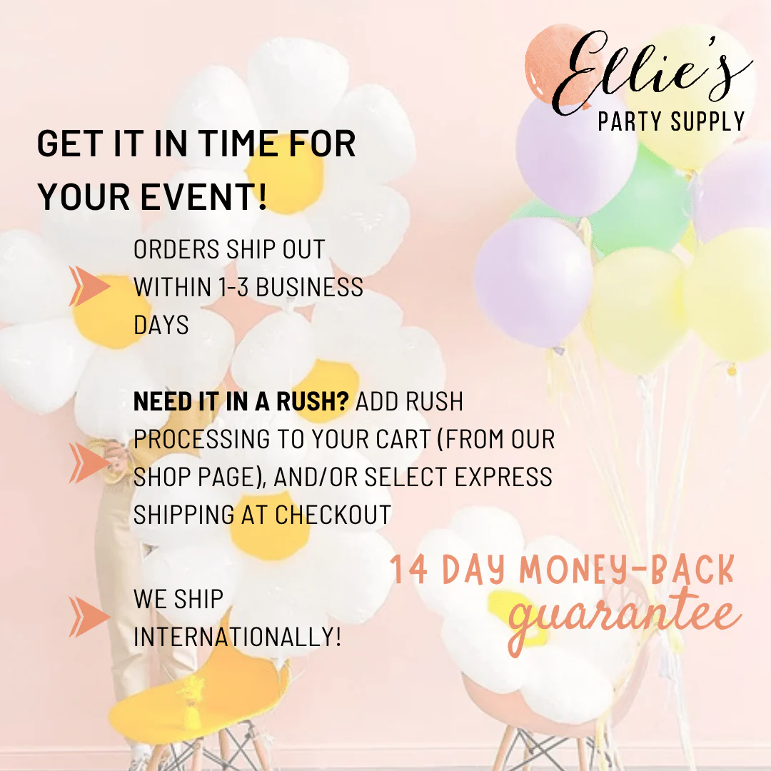 Ellie's Party Supply Pastel Rainbow Mini Balloon Cake Topper - Image 10