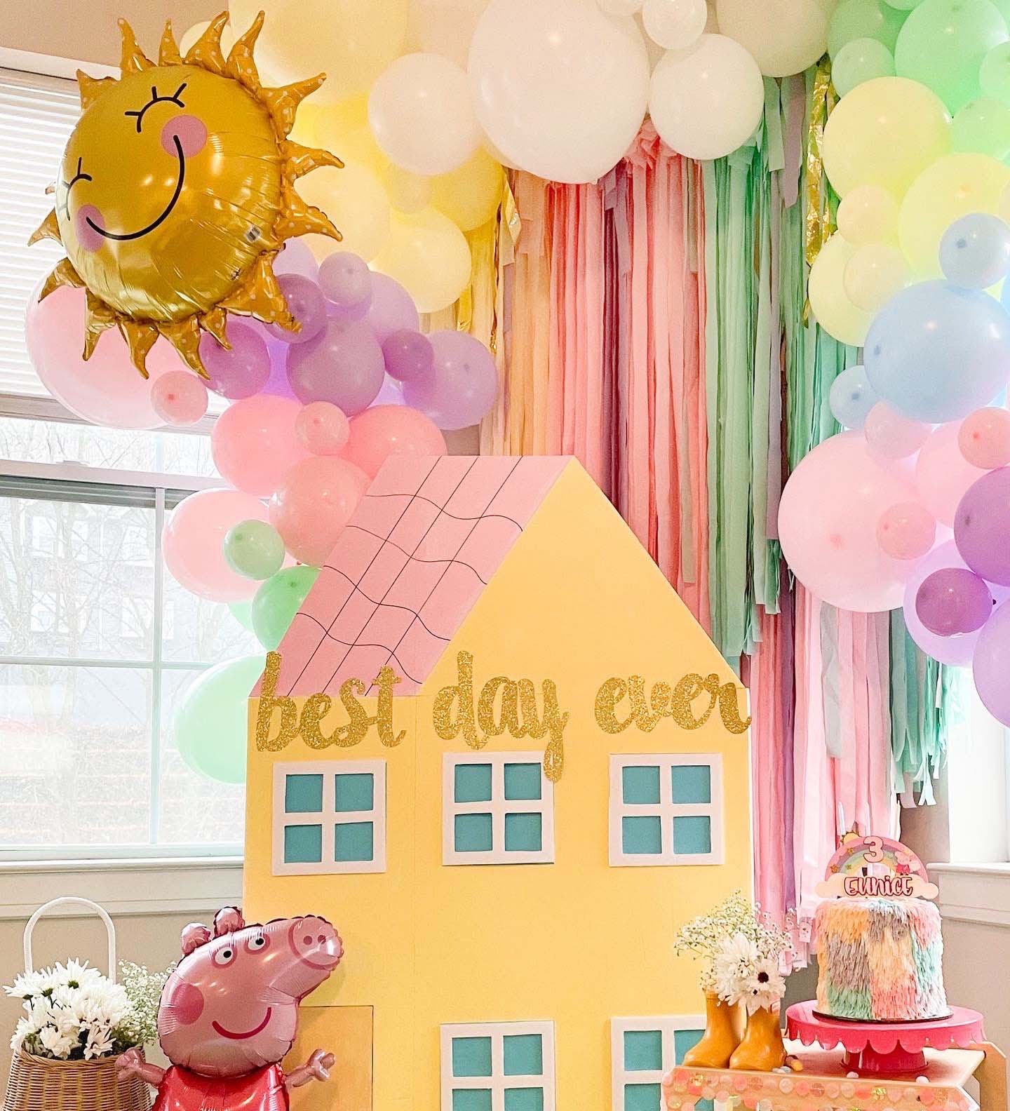 Ellie's Party Supply Pink Balloon Garland - Image 3