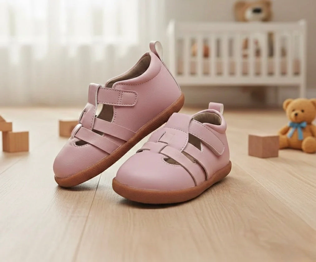 Ozznek Shoes Flexible Sole Sandals for Toddlers| Barefoot Sandals for Kids|Bloom - Image 2
