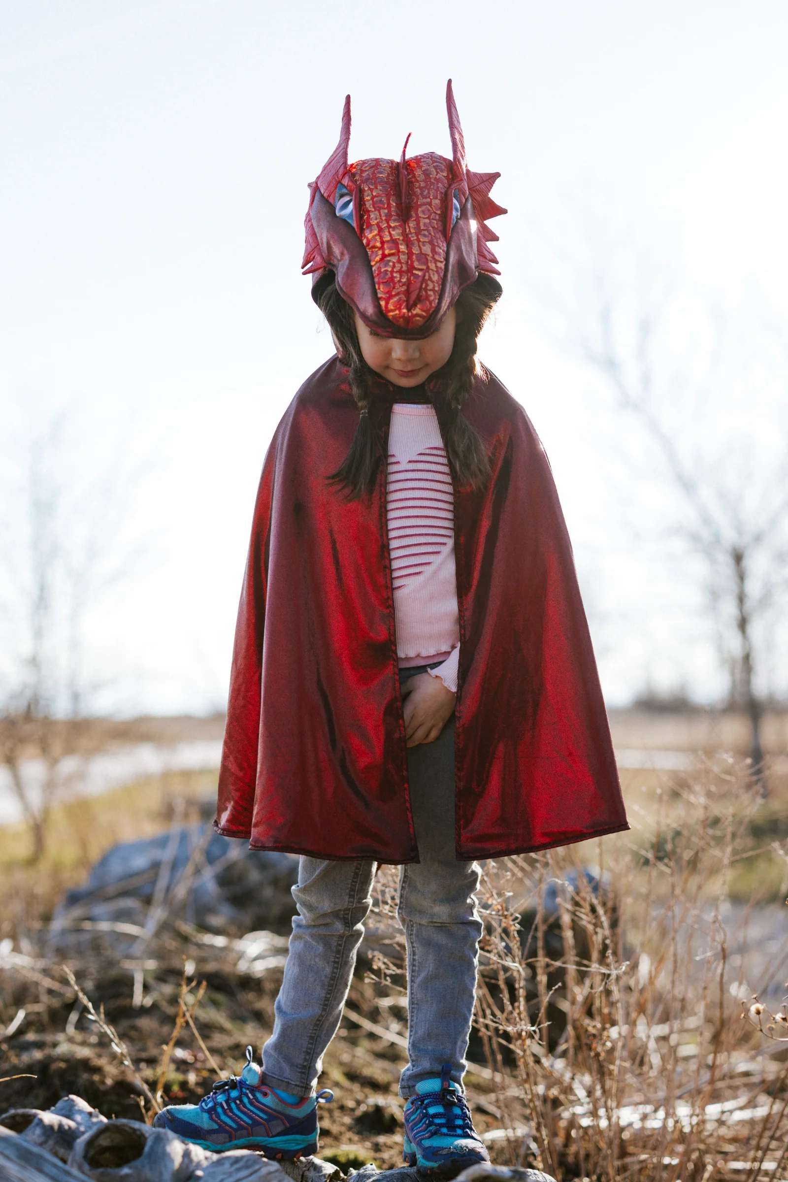 Great Pretenders Metallic Dragon Cape