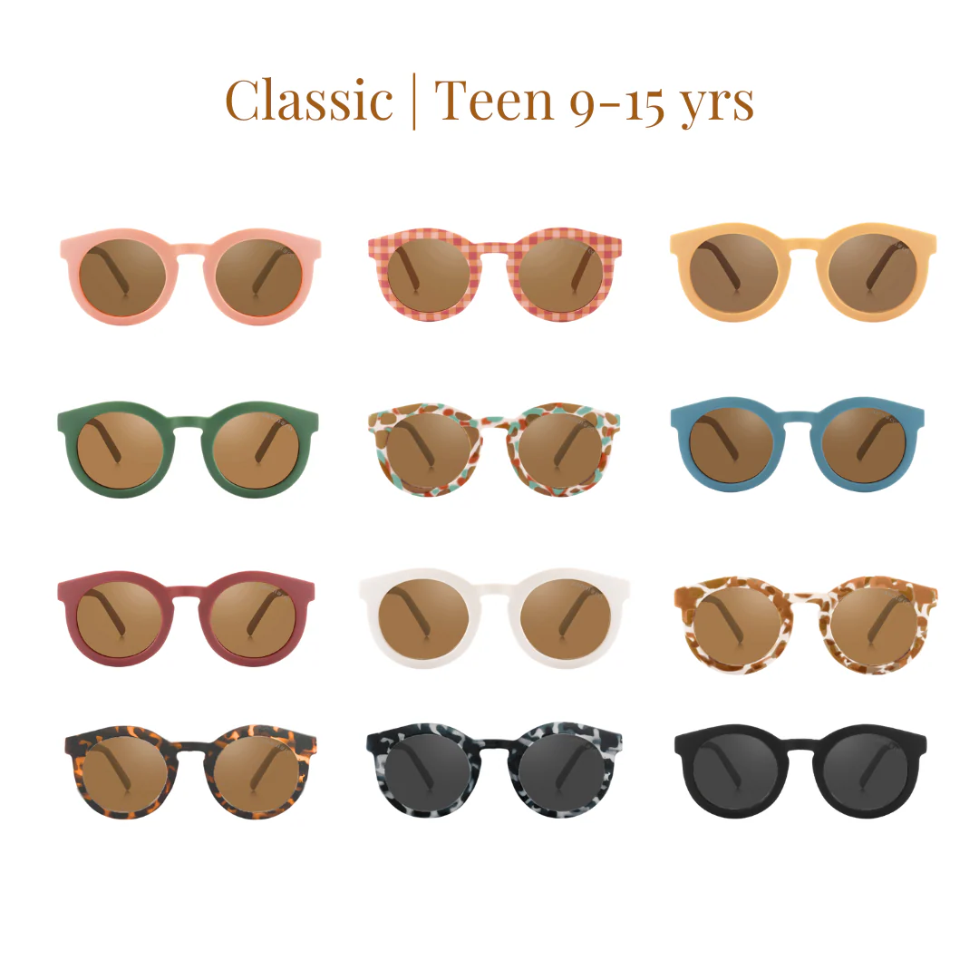 GRECH & CO. Classic | Sustainable Sunglasses | Plant-Based Bendable Polarized - Teen | 9-15 Y - Image 2