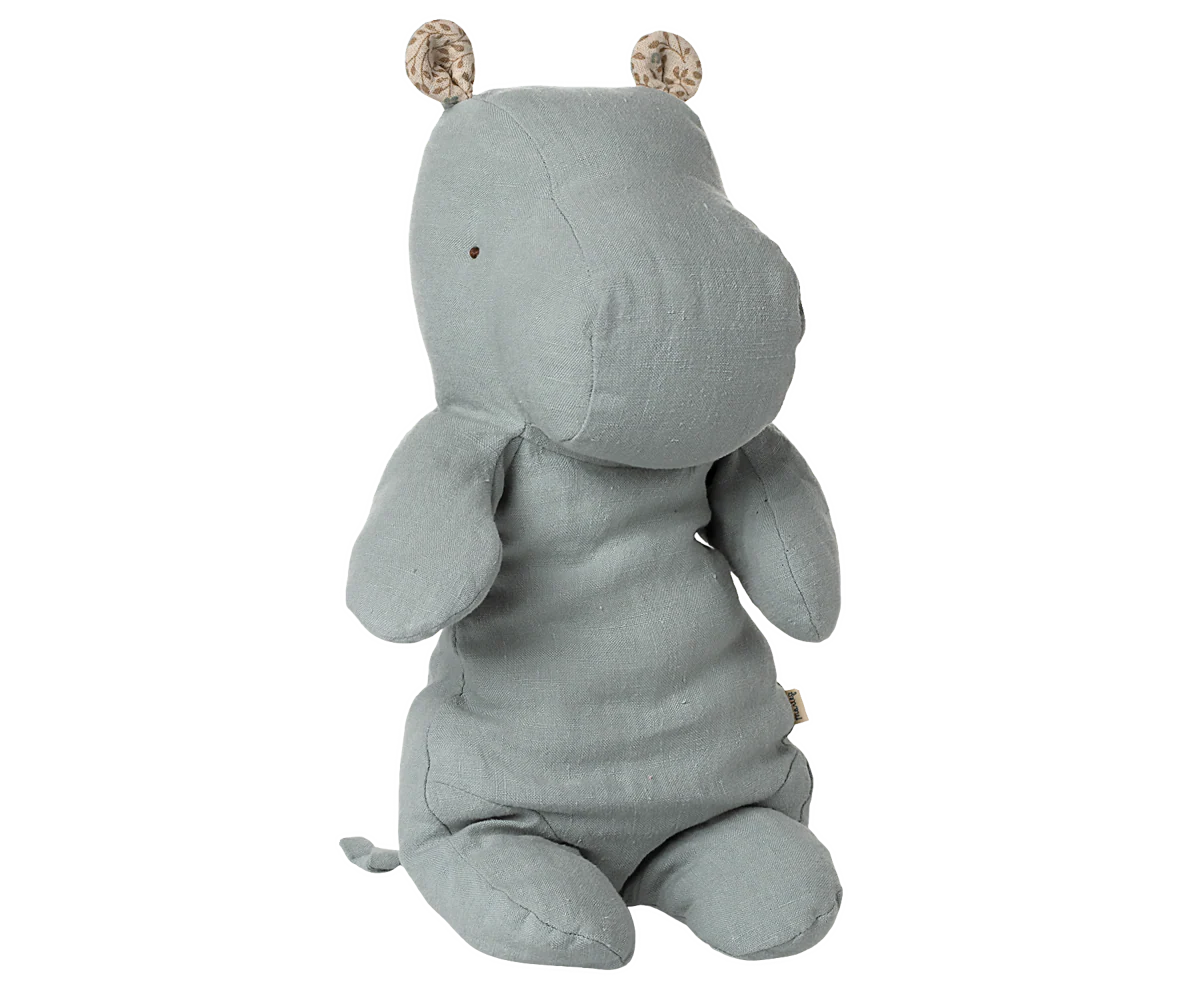 Maileg Hippo, Medium - Blue grey