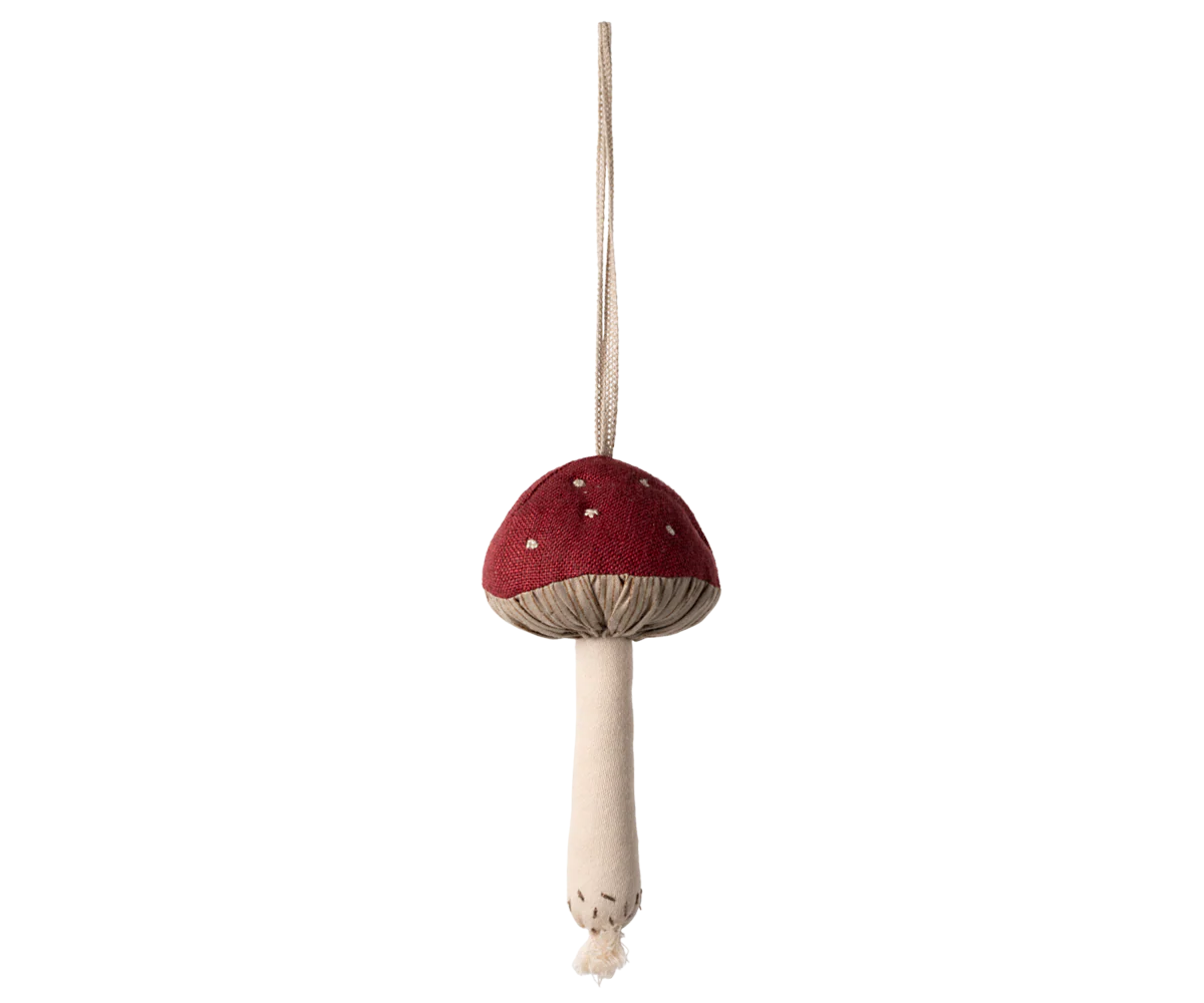 Maileg Mushroom ornament - Red
