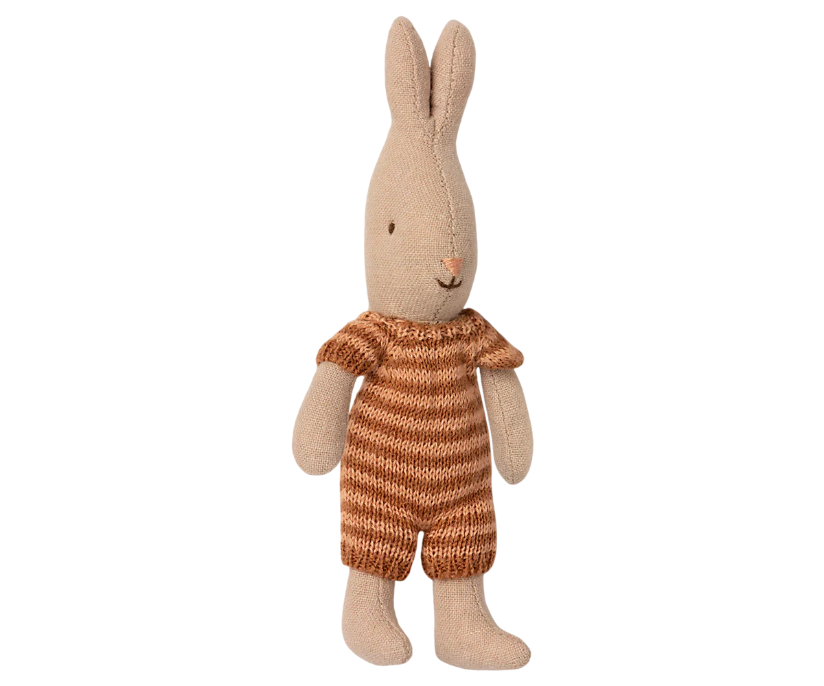 Maileg Rabbit, Micro - Maroon