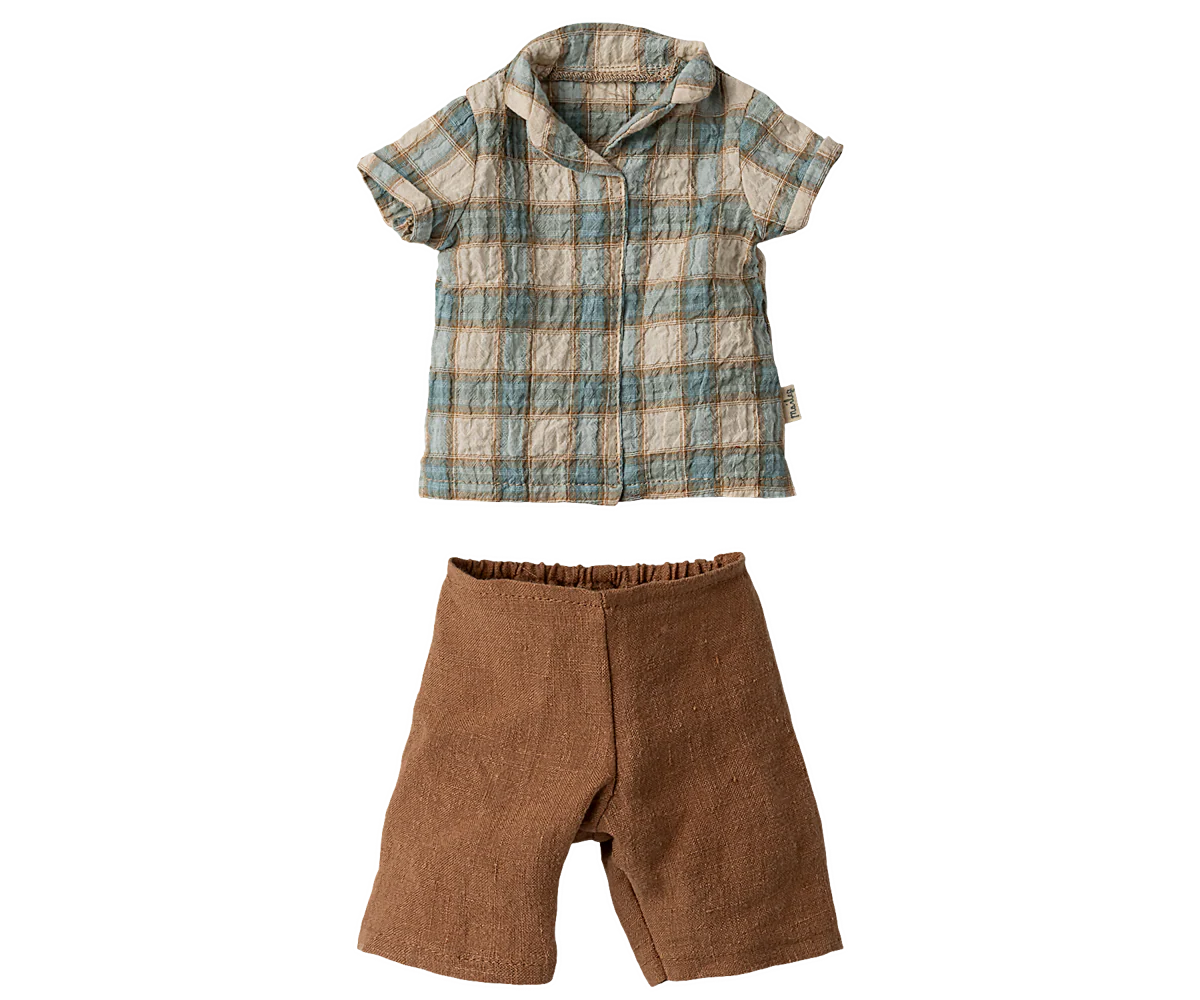 Maileg Shirt and shorts, Size 3
