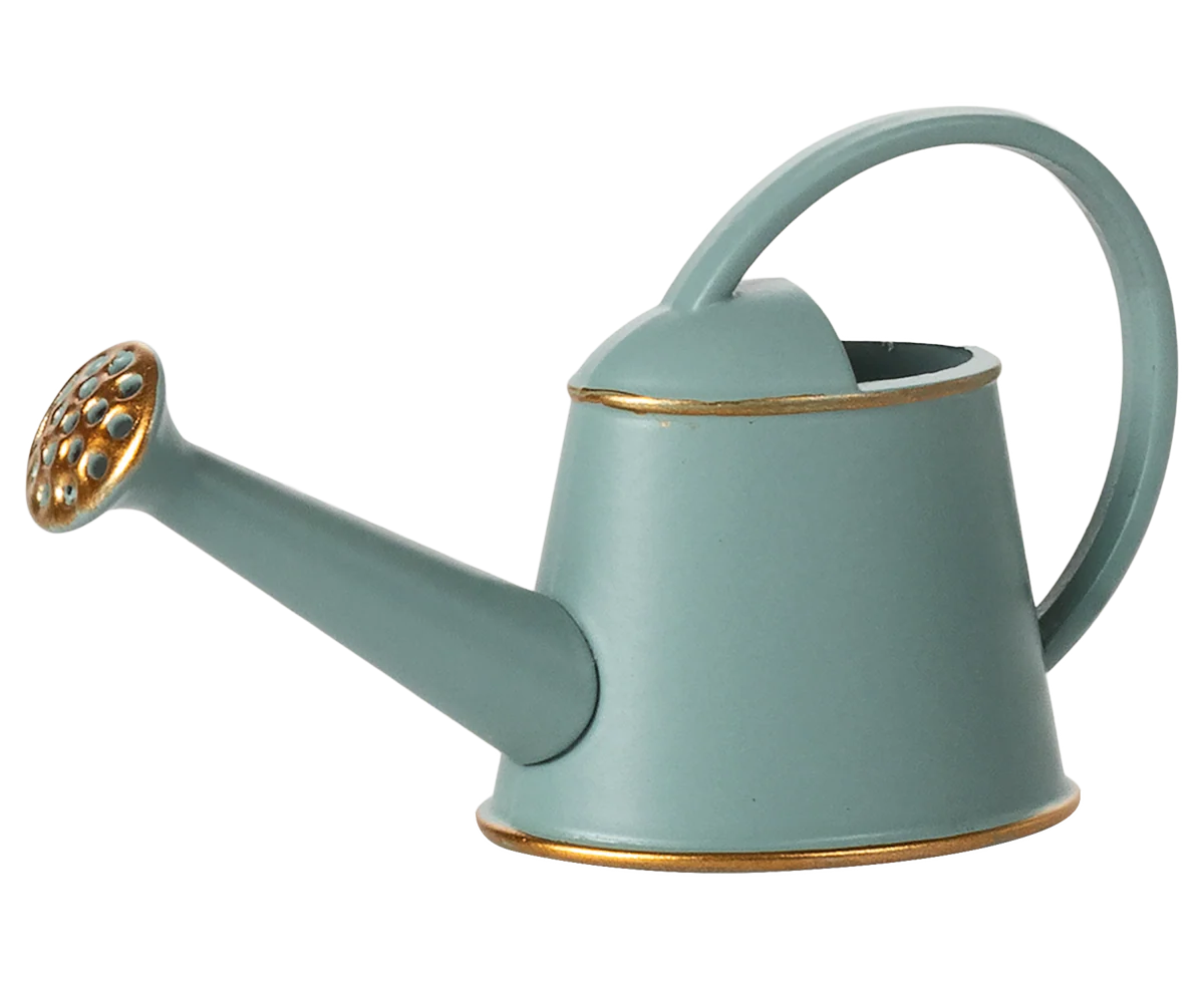 Maileg Watering can, Mouse - Light blue