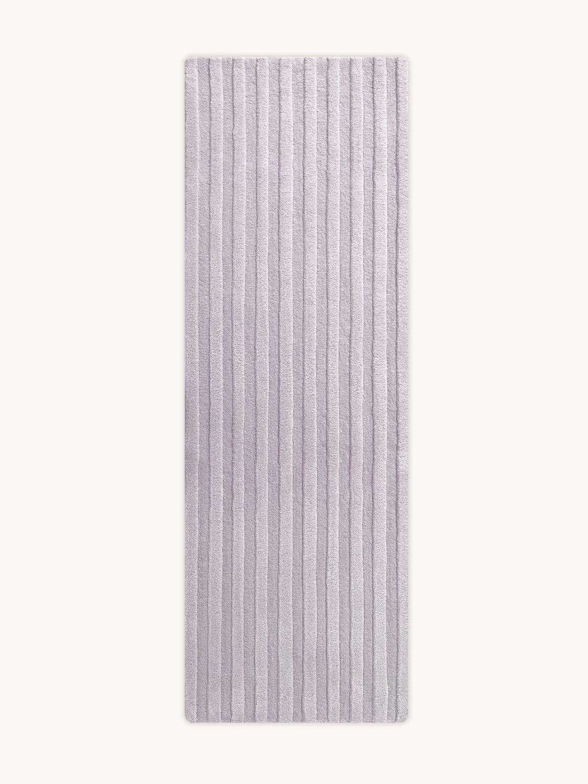 Maison Deux Rug SOLID STRIPE Lilac 3.9 x 5.9ft