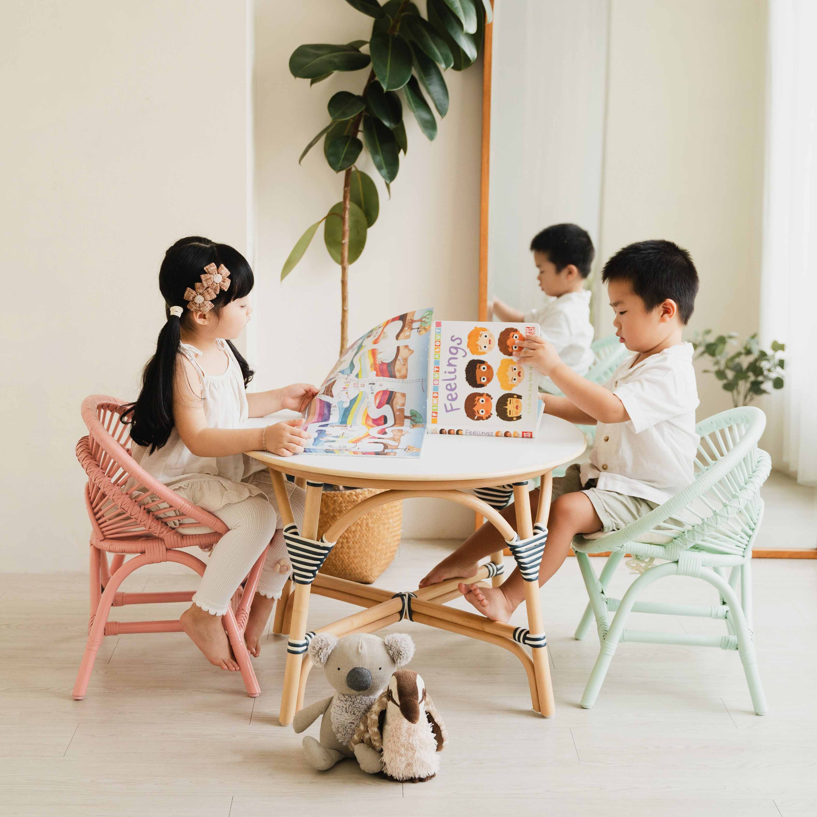 Momiji Maya Kids Chair - Mint Green - Image 6