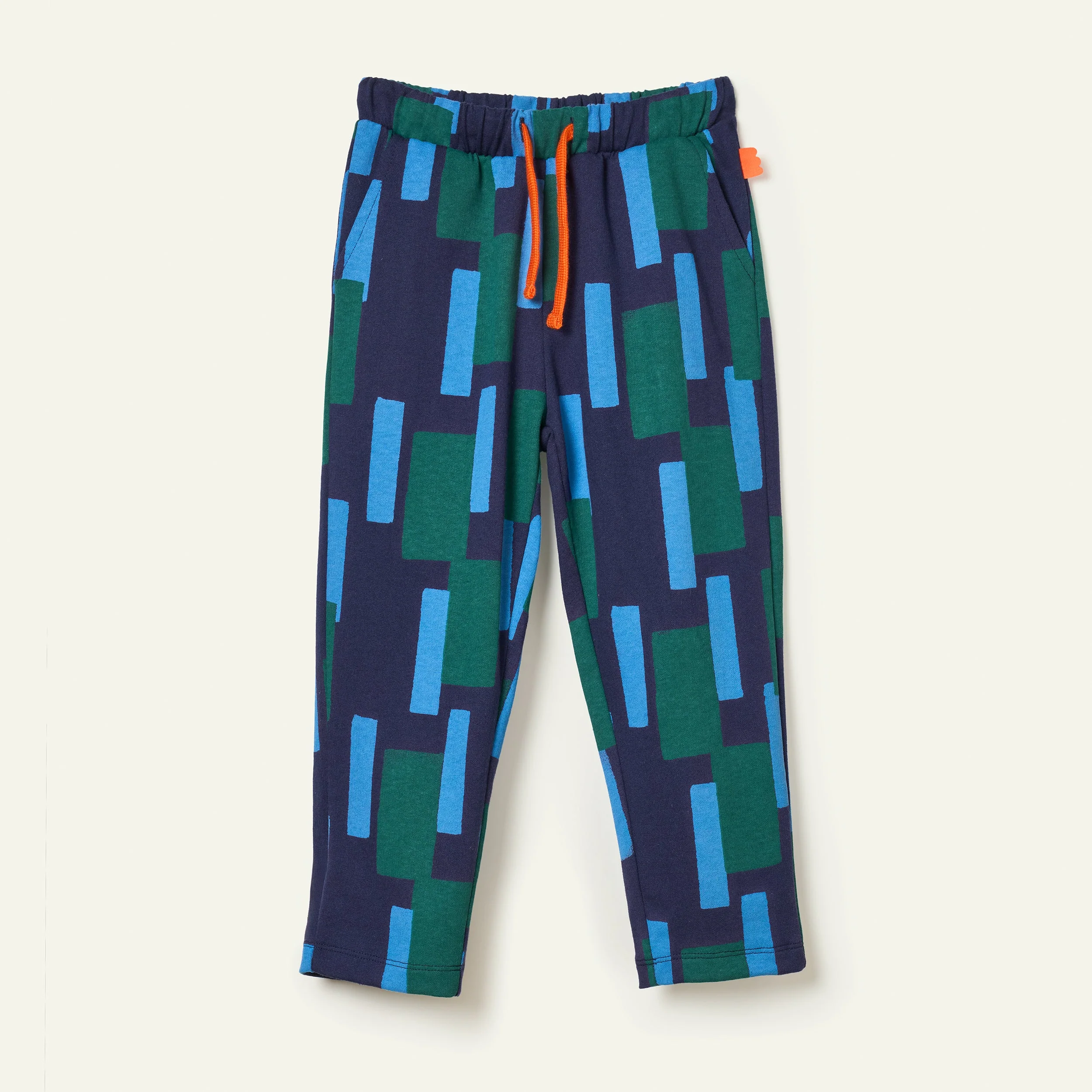 Mon Coeur Blue Block Jogger