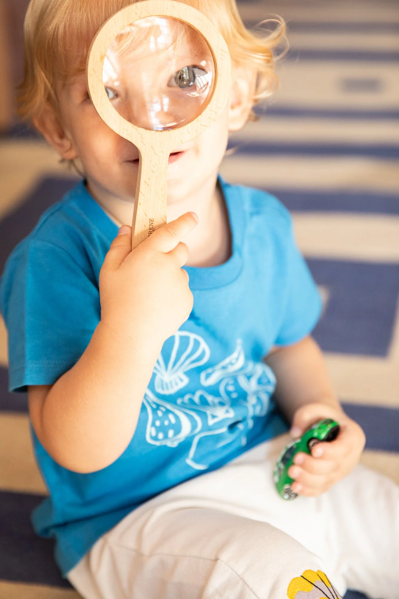 Mon Coeur Recycled Cotton Seashell Baby T-Shirt - Image 2