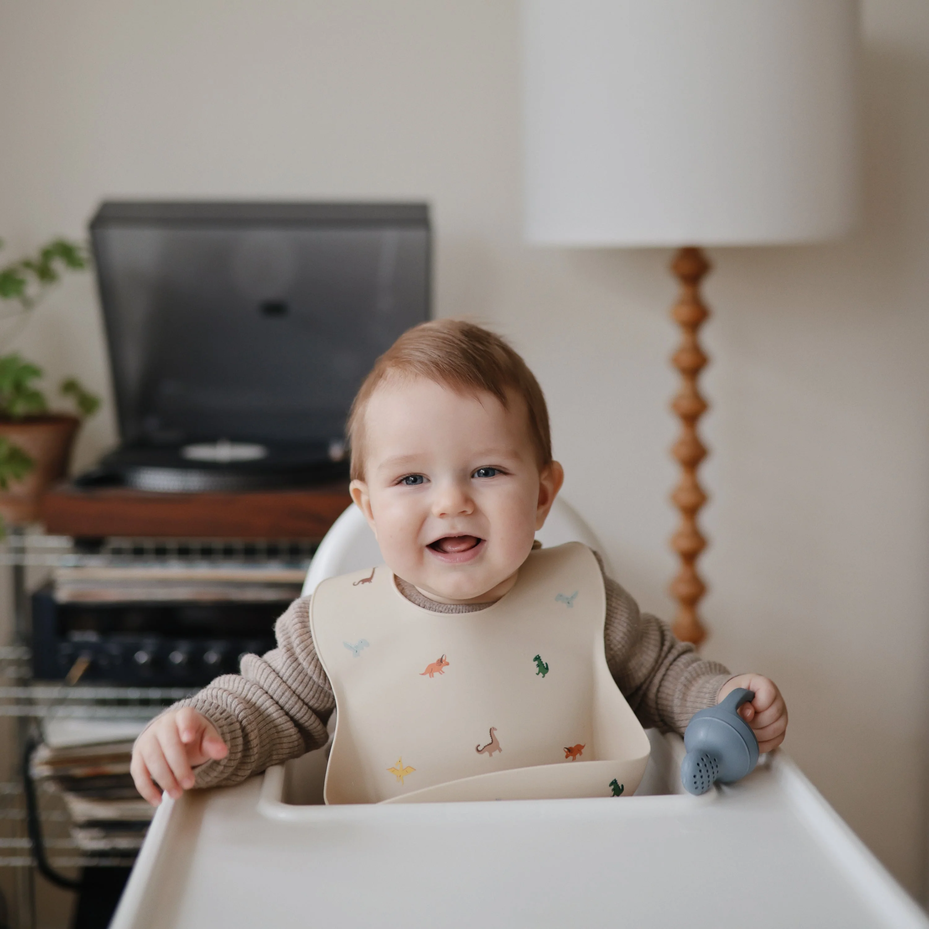 Mushie Silicone Baby Bib - Image 52