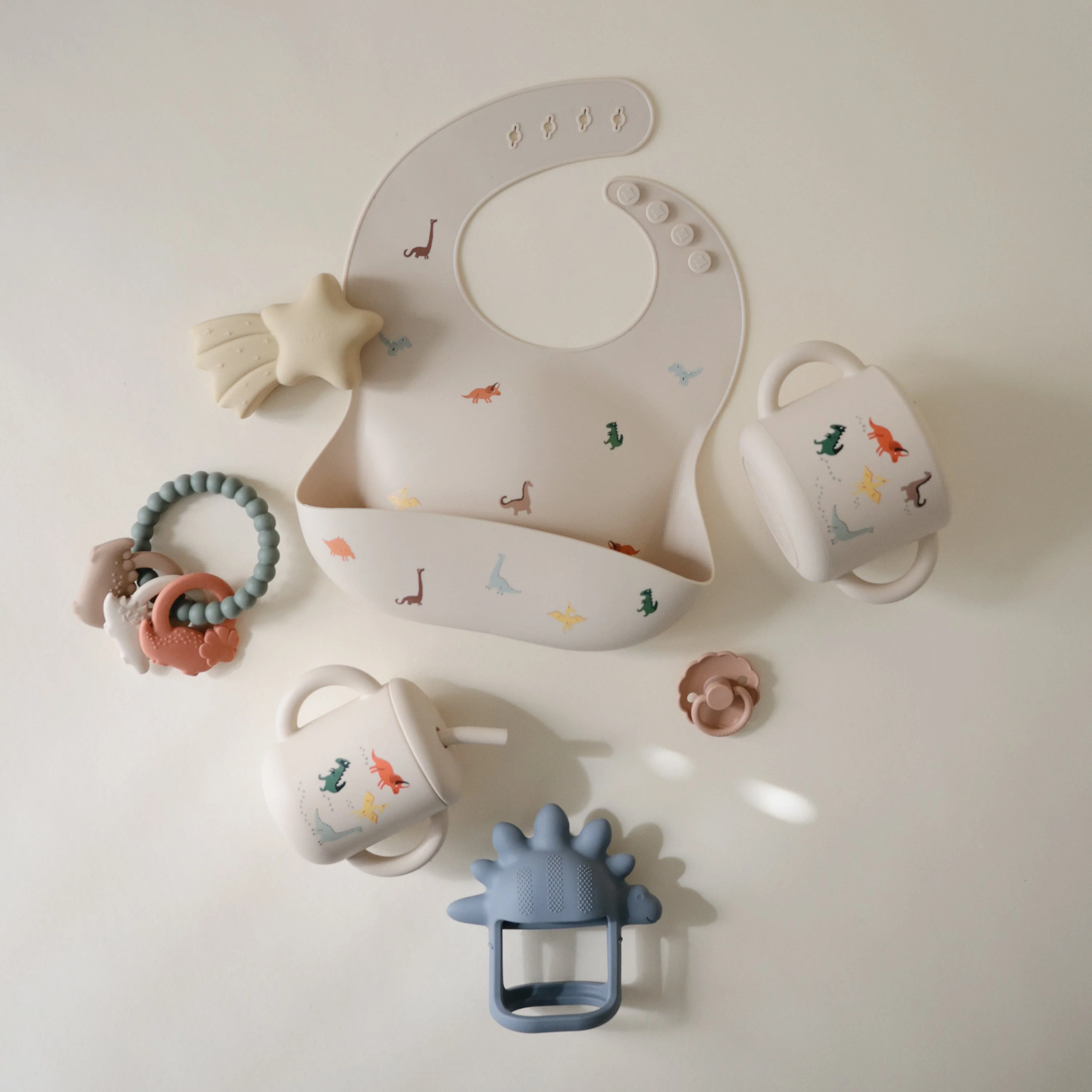 Mushie Silicone Baby Bib - Image 77