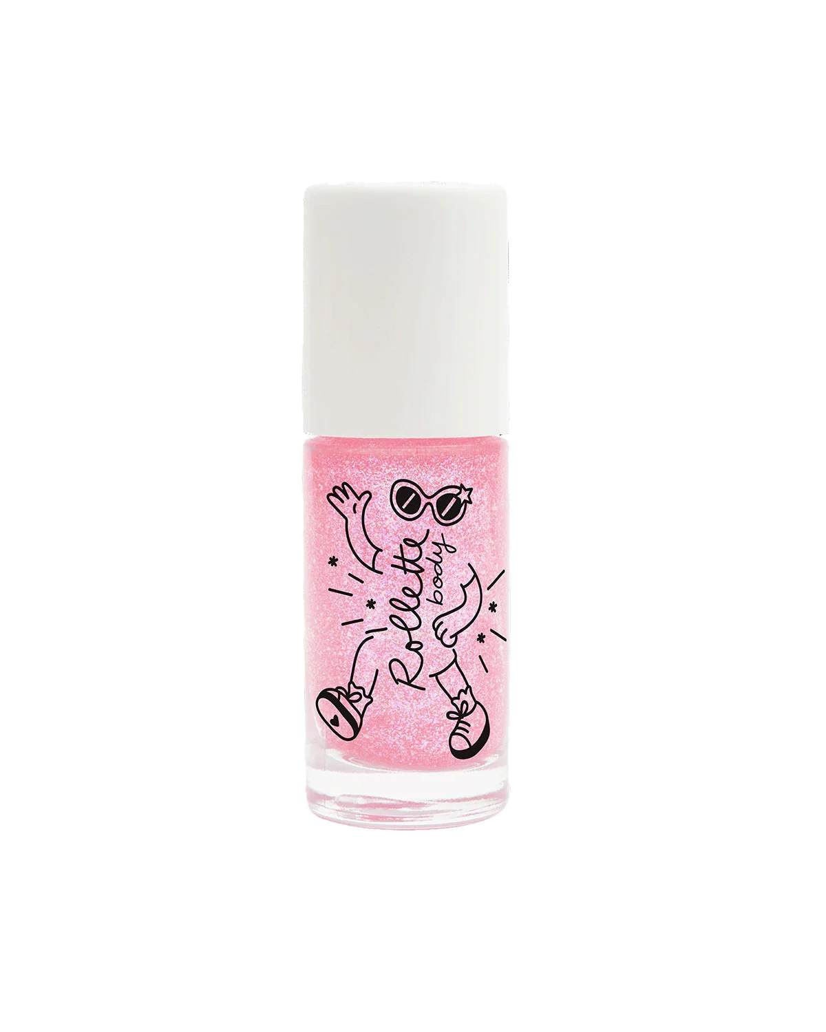 Nailmatic Body Glitter for Kids RASPBERRY Single