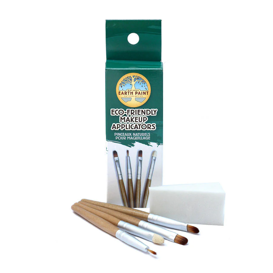 Natural Earth Paint Eco Makeup Applicator Set