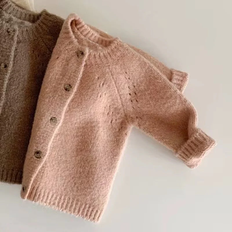 ozznekshoes Premium Organic Cotton Cardigan |Cozy Kids Sweater