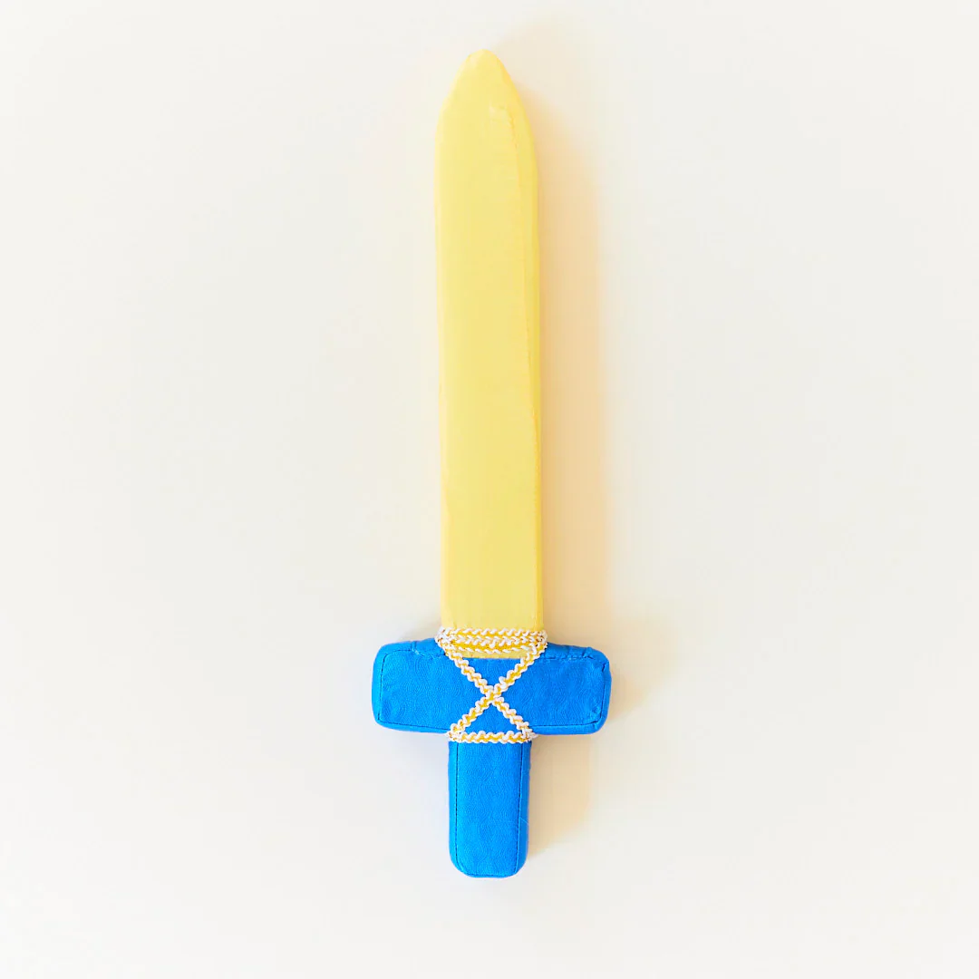 Sarah's Silks Blue Soft Sword
