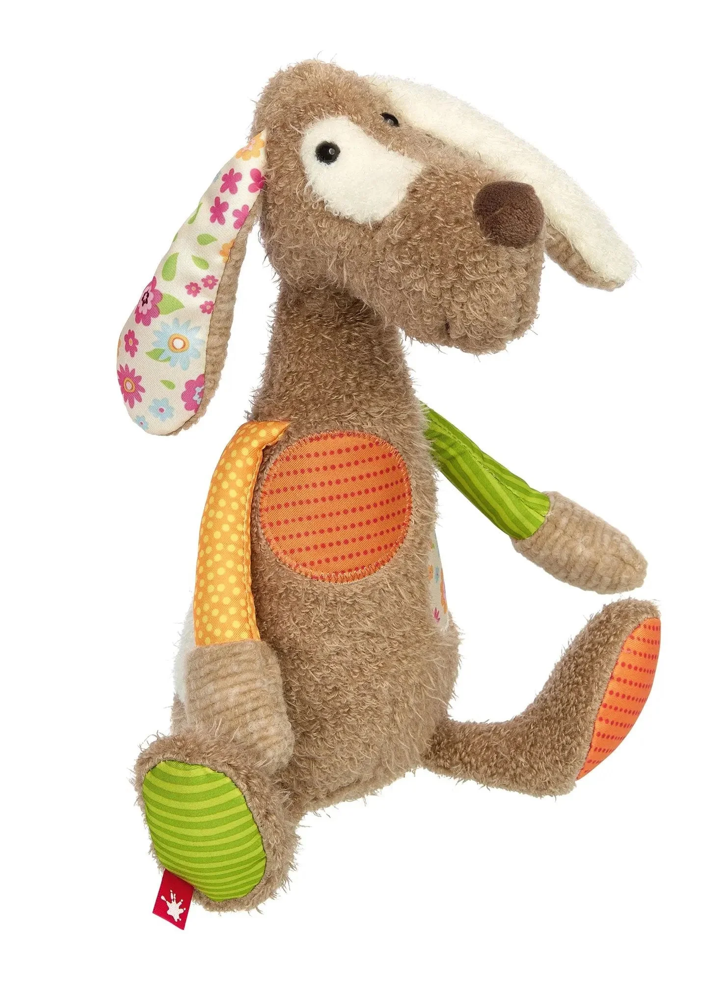 Sigikid Patchwork Dog Plush Toy