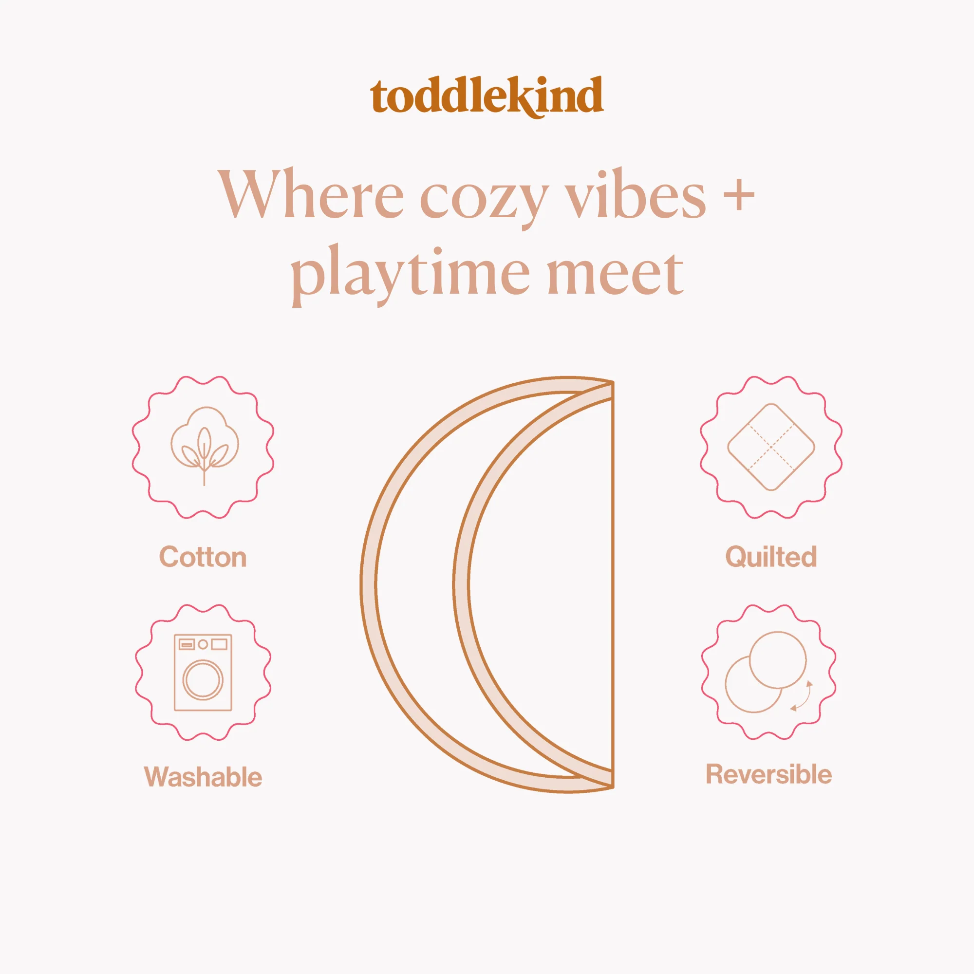 Toddlekind Snuggle Mat | Stripes - Stone - Image 11