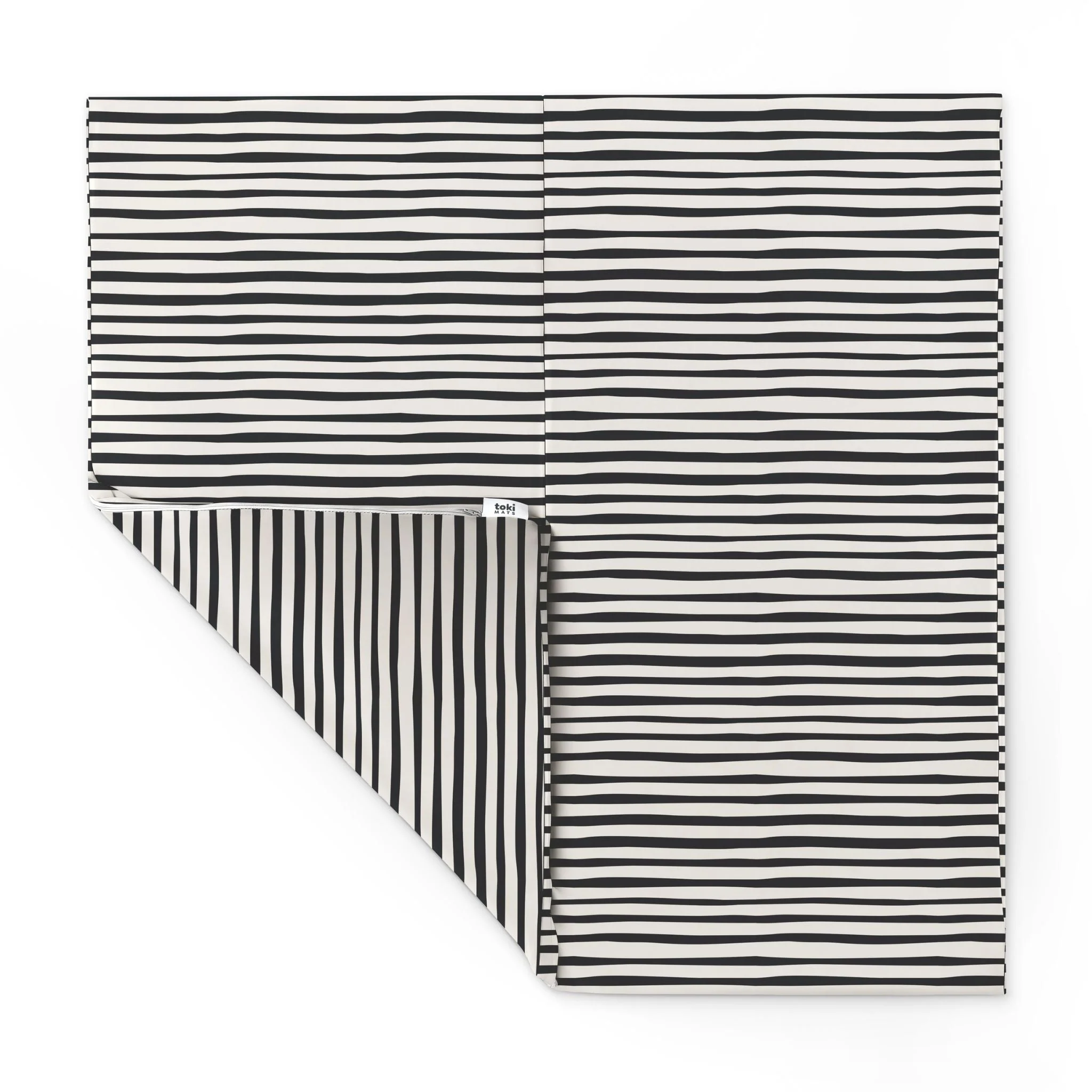 Toki Kids Bold Stripe Vegan Leather Mat
