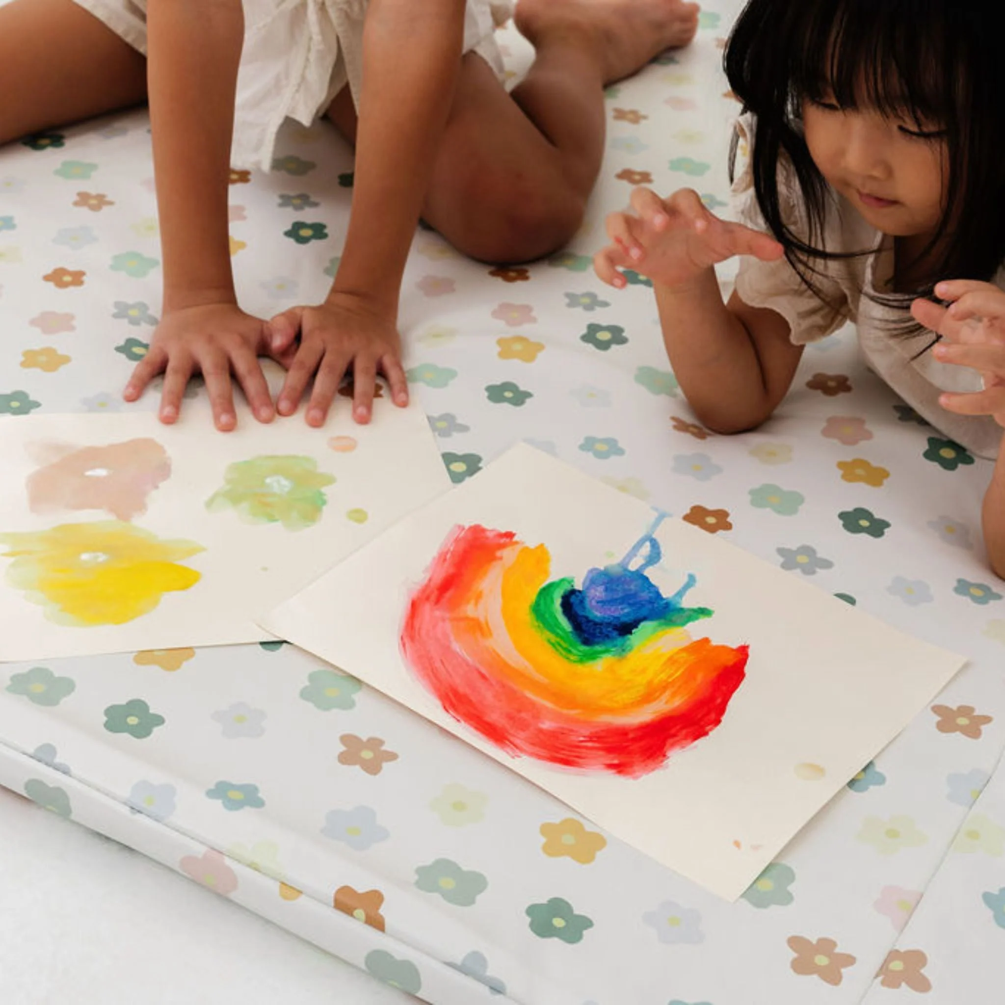 Toki Kids Playful Posies Vegan Leather Mat - Image 16