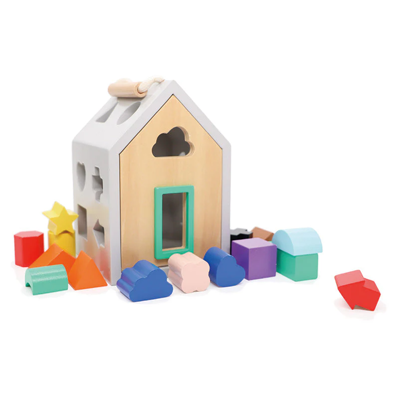 Wonder and Wise Hip Shape Wood Sorter